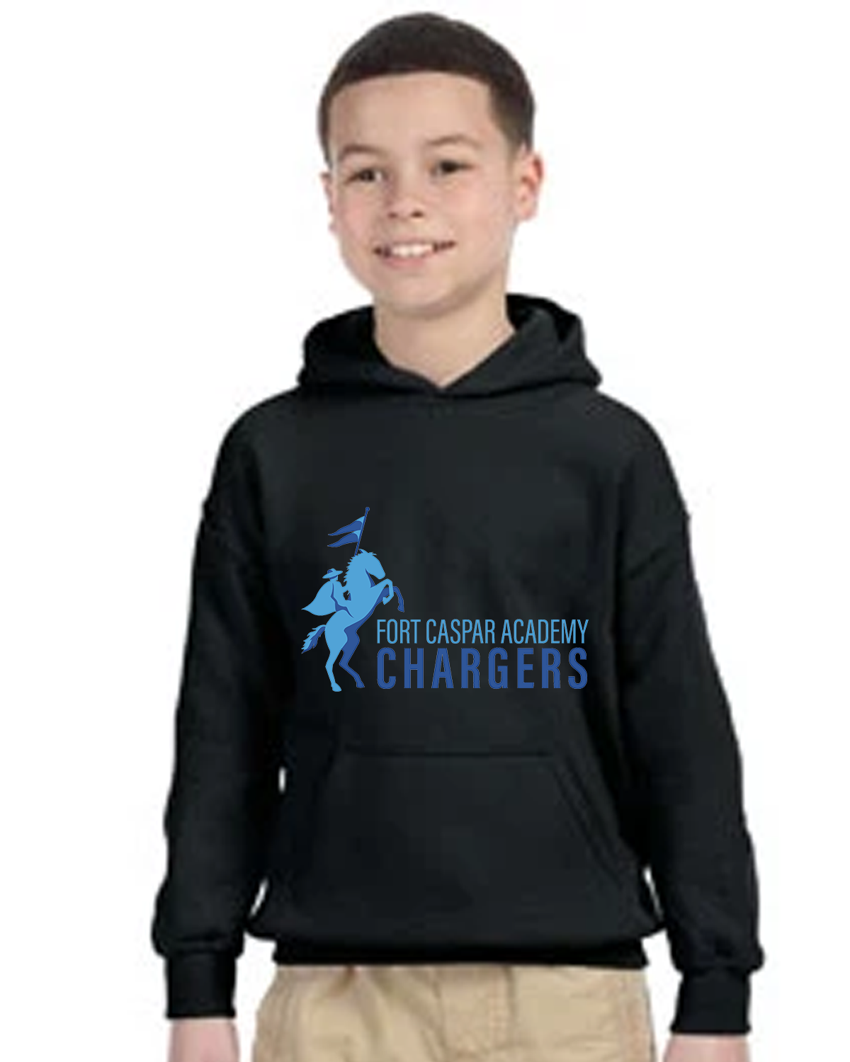 FCA Standard Hoodie Youth SXD for Fort Caspar Academy